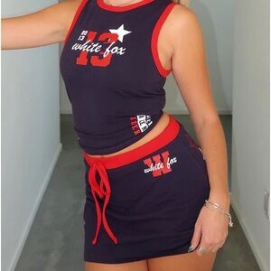 NWT White Fox Boutique All Star Season Mini Skirt